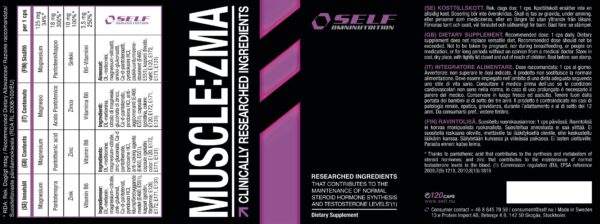 Why Sport Muscle ZMA - 120Cpr - immagine 2